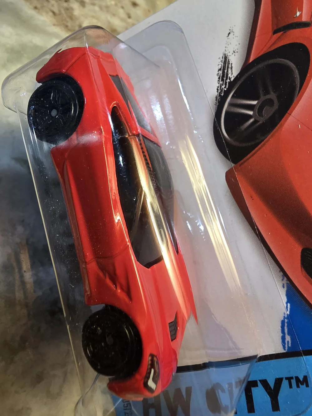 Hot Wheels Red Corvette Toy Car - Kids Vehicles
